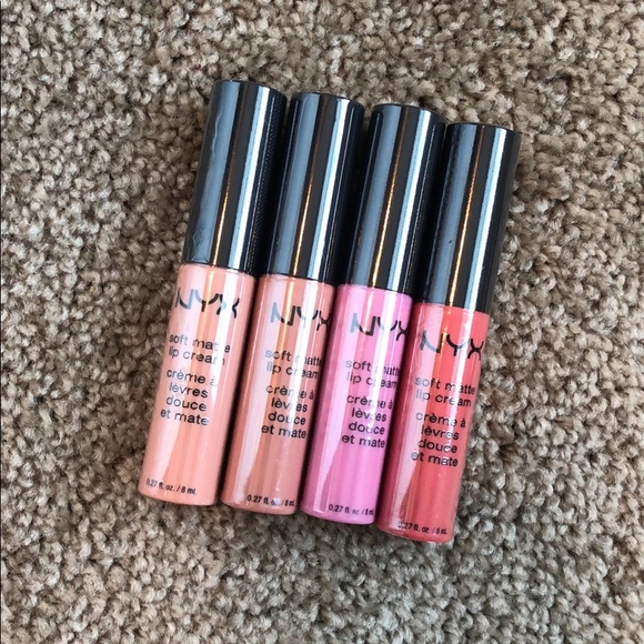 Nyx Soft Matte Lip Cream Bundle Nwt